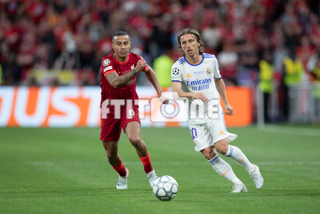 Luka Modric y Thiago Alcantara
