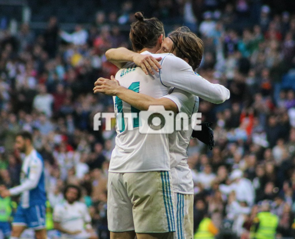 Gareth Bale y Luka Modric