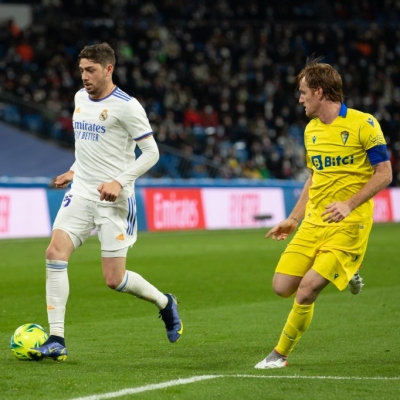 Fede Valverde y Álex Fernández