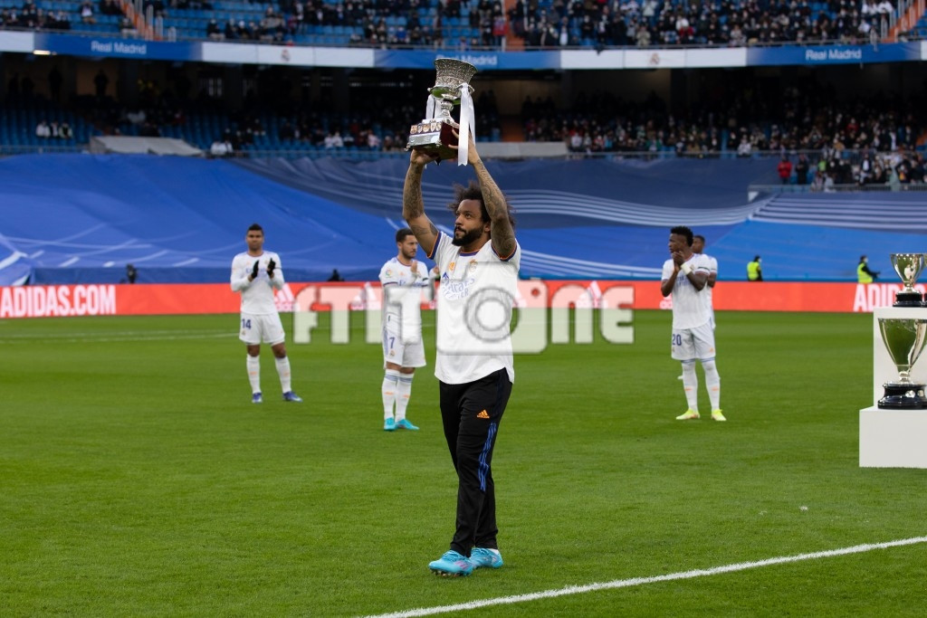 Marcelo con Supercopa de España