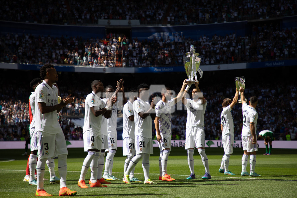 El Real Madrid con la Champions League y la Supercopa de Europa