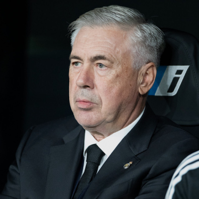 Madrid, LaLiga 2022-2023, Real Madrid CF-CA Osasuna, giocata allo stadio Santiago Bernabeu. Nella foto: Carlo Ancelotti
