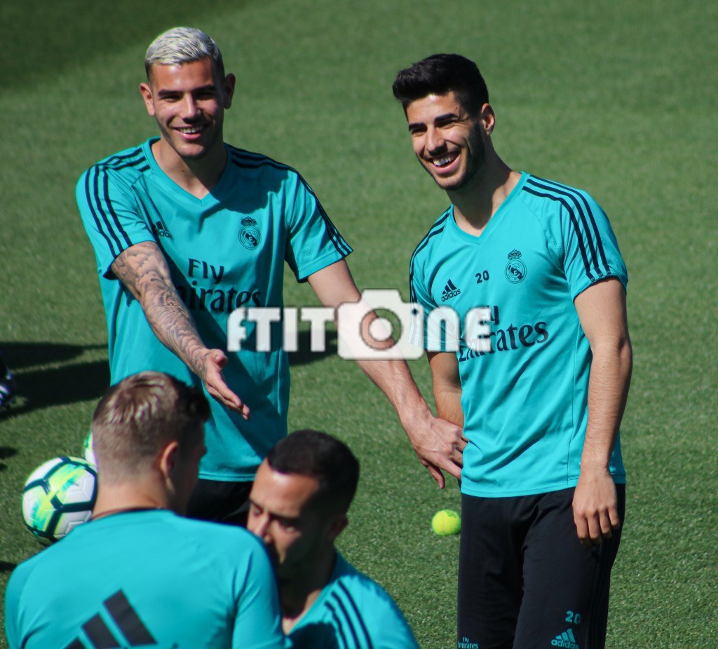Marco Asensio y Theo Hernández