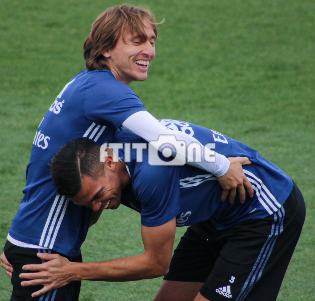 Pepe y Luka Modric